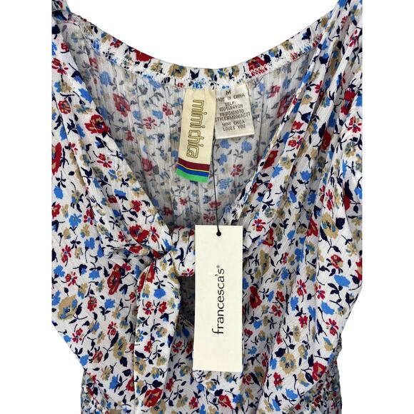 MIMI CHICA FLORAL ROMPER MEDIUM NWT - Picture 4 of 5